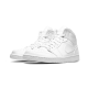 Air Jordan 1 Mid Triple White (2020)