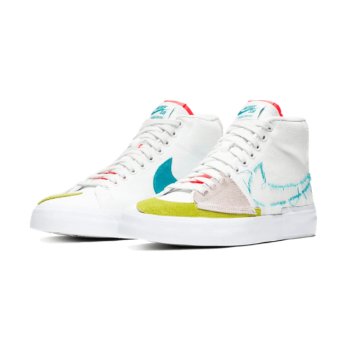 Nike SB Blazer Mid Edge Hack Pack White Multi Nike SB Blazer Mid Edge Hack Pack White Multi