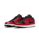 Air Jordan 1 Low Reverse Bred Pebbled Swoosh