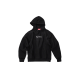 Supreme Swarovski Box Logo Hooded Sweatshirt Black