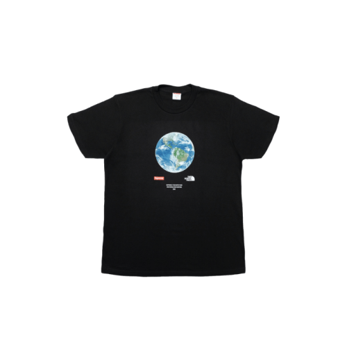 Supreme The North Face One World Tee Black Supreme The North Face One World Tee Black