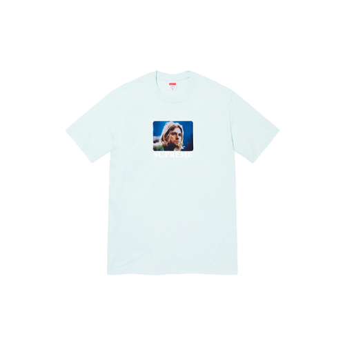 Supreme Kurt Cobain Tee Pale Blue Supreme Kurt Cobain Tee Pale Blue