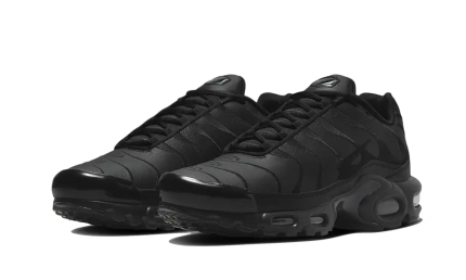 Nike Air Max Plus Triple Black Leather