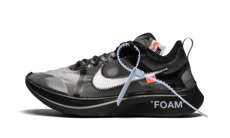 AJ4588-001_1 Nike Zoom Fly Off-White Black Silver - Image 1