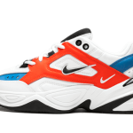 Nike M2K Tekno White Black Orange