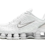Nike Shox TL White Metallic Silver Max Orange