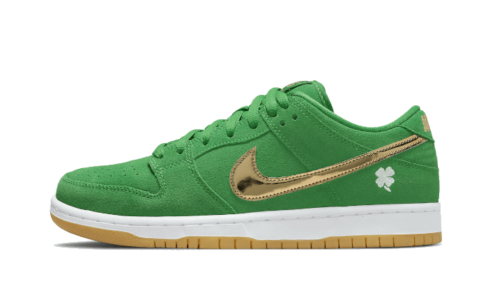 BQ6817-303_1 Nike SB Dunk Low Pro St. Patrick's Day (2022) - Image 1
