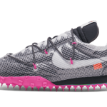 Nike Waffle Racer Off-White Black Fuchsia