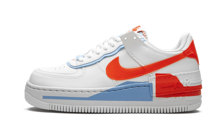 CQ9503-100_1 Nike Air Force 1 Shadow Summit White Team Orange - Image 1