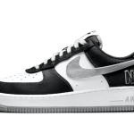 Nike Air Force 1 Low '07 LV8 EMB Black Silver