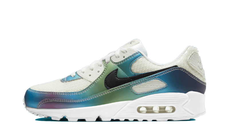 CT5066-100_1 Nike Air Max 90 Bubble Iridescent - Image 1