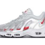 Nike Air Max 96 Metallic Silver Supreme