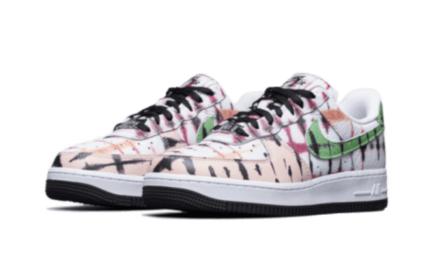 Nike Air Force 1 Low Black Tie Dye