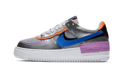 Nike Air Force 1 Shadow Silver Metallic