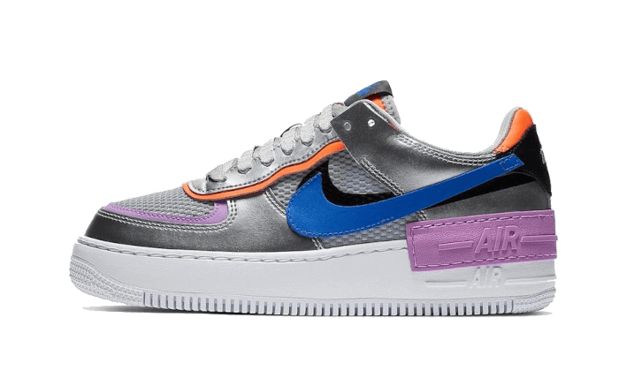 CW6030-001_1 Nike Air Force 1 Shadow Silver Metallic - Image 1