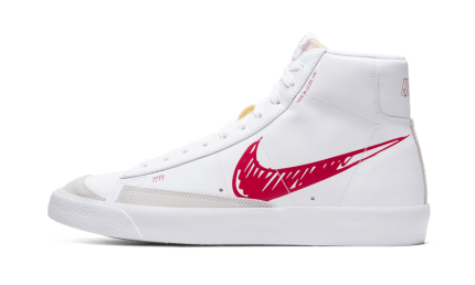 Nike Blazer Mid Sketch Red Swoosh
