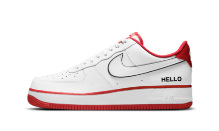 Nike Air Force 1 Low '07 LX Hello White University Red