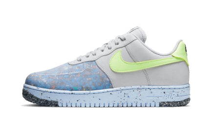 Nike Air Force 1 Low Crater Pure Platinum Barely Volt