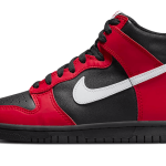 Nike Dunk High Black Red