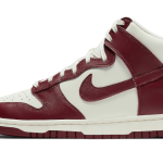 Nike Dunk High Sail Team Red