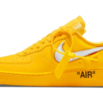 Nike Air Force 1 Low Off-White University Gold Metallic Silver