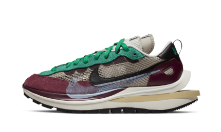 Nike Vaporwaffle Sacai Villain Red Neptune Green