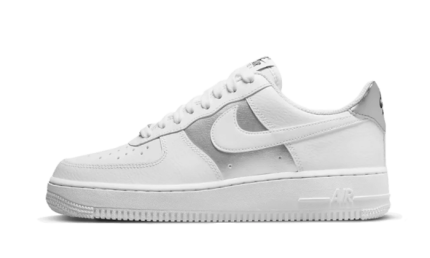 Nike Air Force 1 Low White Metallic Silver
