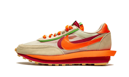 Nike LD Waffle Sacai Clot Net Orange Blaze