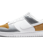 Nike Dunk Low Gold Silver