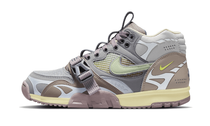 DH7338-002_1 Nike Air Trainer 1 Light Smoke Grey Honeydew - Image 1