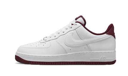Nike Air Force 1 Low '07 White Dark Beetroot