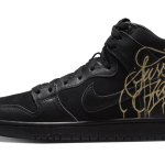 Nike SB Dunk High FAUST Black Gold