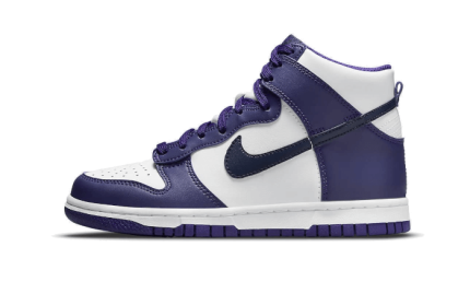 Nike Dunk High Electro Purple Midnight Navy