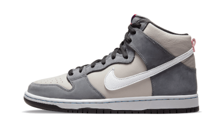 Nike SB Dunk High Medium Grey Pink