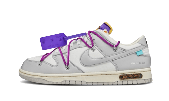 DM1602-111_1 Nike Dunk Low Off-White Lot 28 - Image 1
