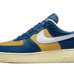 Nike Air Force 1 Low SP Undefeated 5 On It Blue Yellow Croc