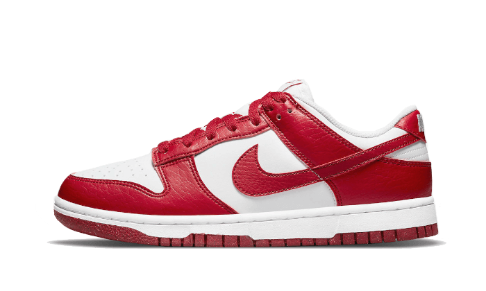 DN1431-101_1 Nike Dunk Low Next Nature Gym Red - Image 1