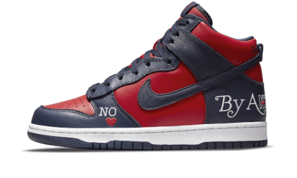 Nike SB Dunk High Supreme By Any Means Navy