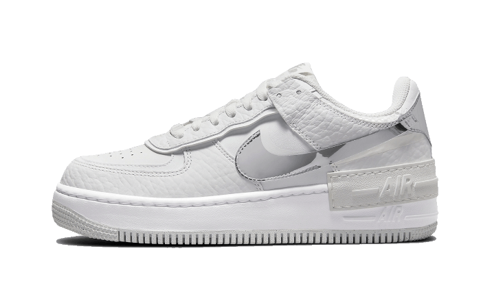 DQ0837-100_1 Nike Air Force 1 Shadow White Chrome - Image 1
