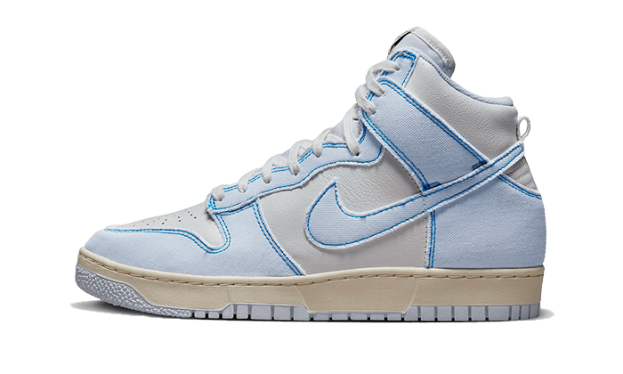 DQ8799-101_1 Nike Dunk High 1985 Blue Denim - Image 1