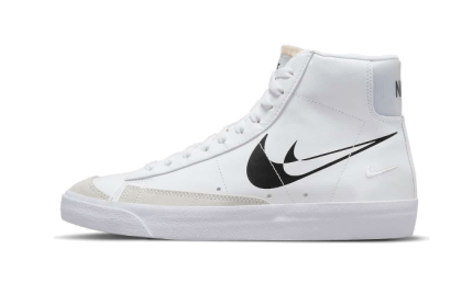 Nike Blazer Mid '77 Double Negative White Black