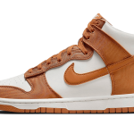 Nike Dunk High Satin Curry