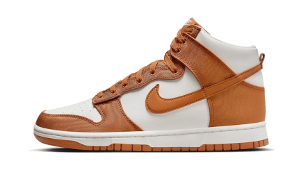 Nike Dunk High Satin Curry