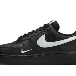 Nike Air Force 1 Low Black Metallic Silver