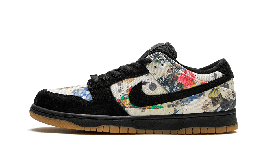 FD8778-001_1 Nike SB Dunk Low Supreme Rammellzee - Image 1