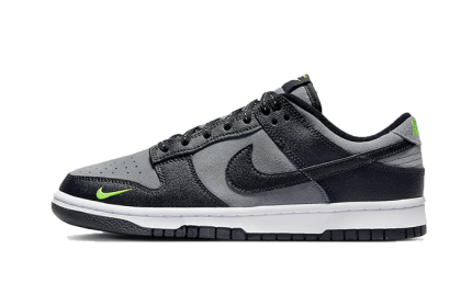 Nike Dunk Low Black Grey Green Strike