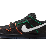 Nike SB Dunk Low Pro Bronx Girls Black Red