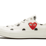 Converse Chuck Taylor All-Star 70s Ox Comme des Garçons PLAY Polka Dot White