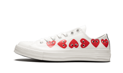 Converse Chuck Taylor All-Star 70s Ox Comme des Garçons PLAY Multi-Heart White