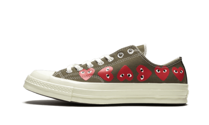 Converse Chuck Taylor All-Star 70s Ox Comme des Garçons PLAY Multi Heart Green